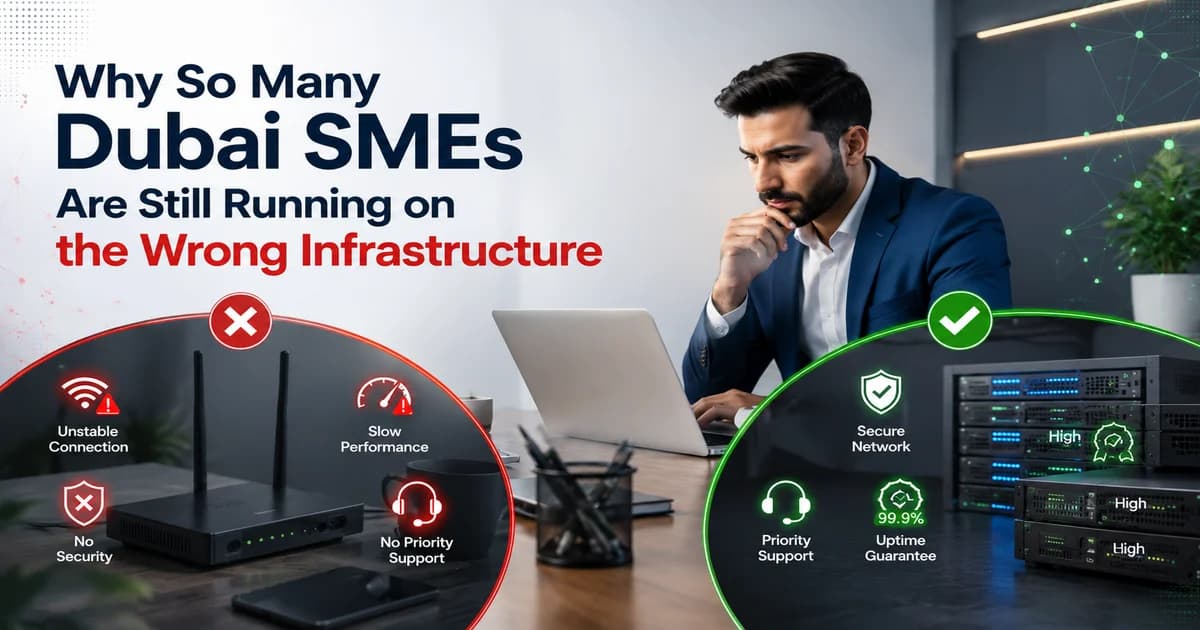 Why So Many Dubai SMEs Are Still Running on the Wrong Infrastructure
