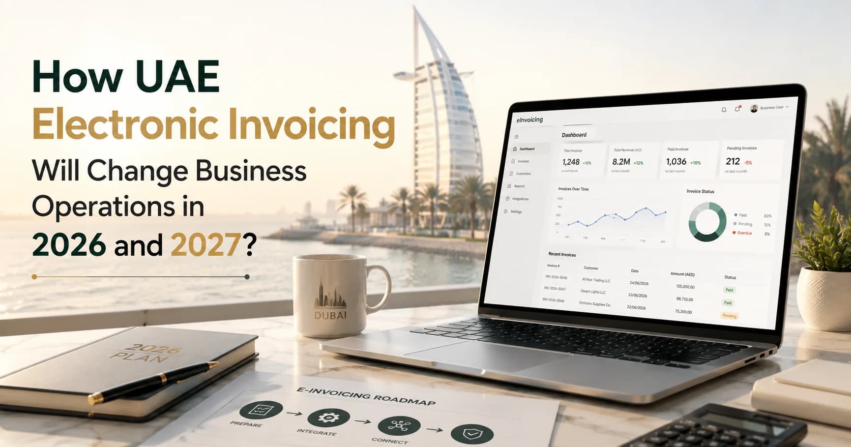 How UAE Electronic Invoicing Will Change Business Operations in 2026 and 2027?