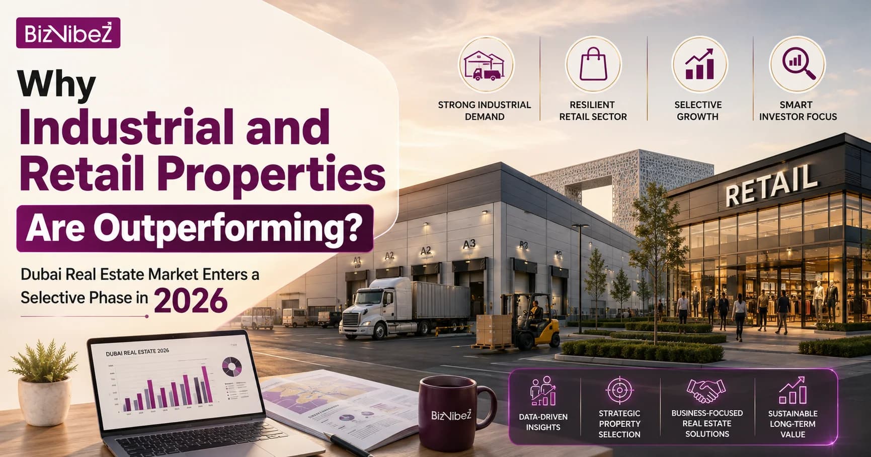 Why Industrial and Retail Properties Are Outperforming? Dubai Real Estate Market Enters a Selective Phase in 2026.