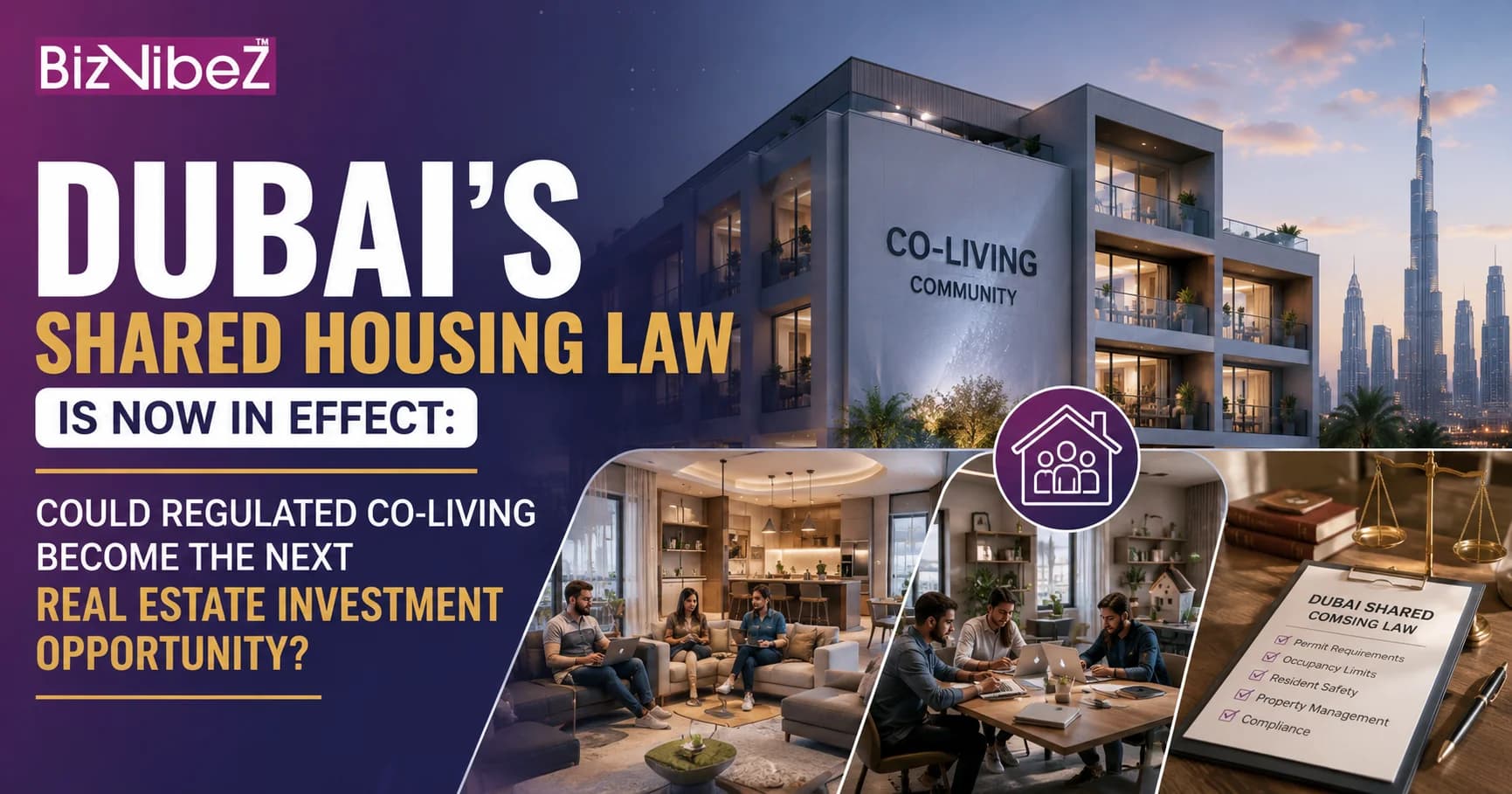 Dubais Shared Housing Law Is Now in Effect: Could Regulated Co-Living Become the Next Real Estate Investment Opportunity?