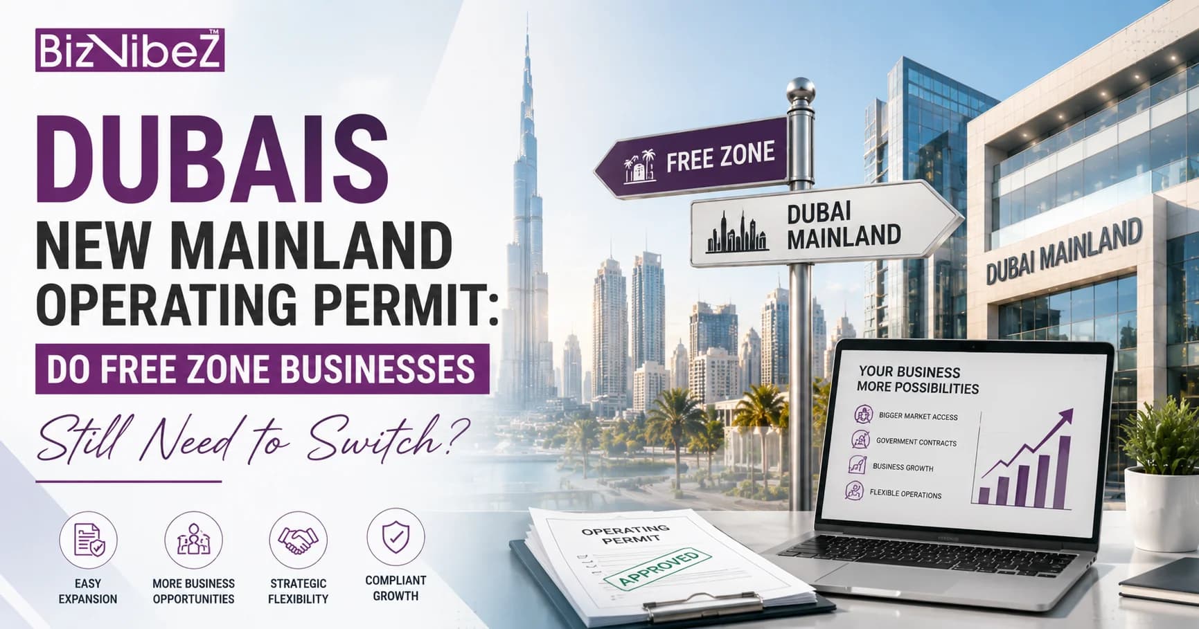 Dubais New Mainland Operating Permit: Do Free Zone Businesses Still Need to Switch?