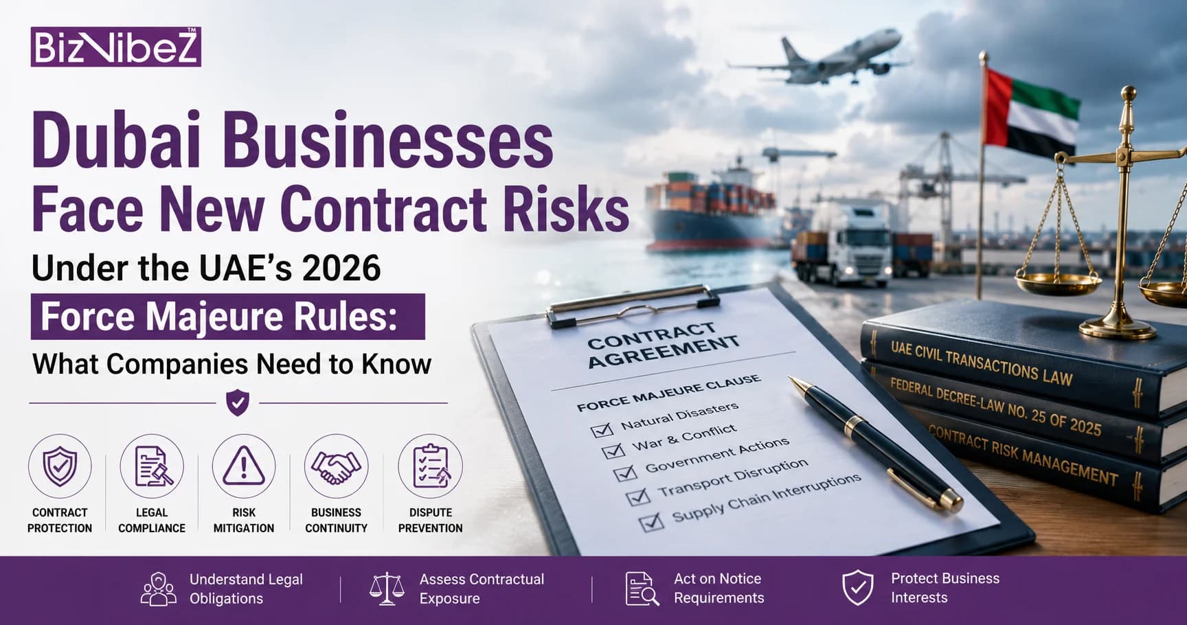 Dubai Businesses Face New Contract Risks Under the UAEs 2026 Force Majeure Rules: What Companies Need to Know