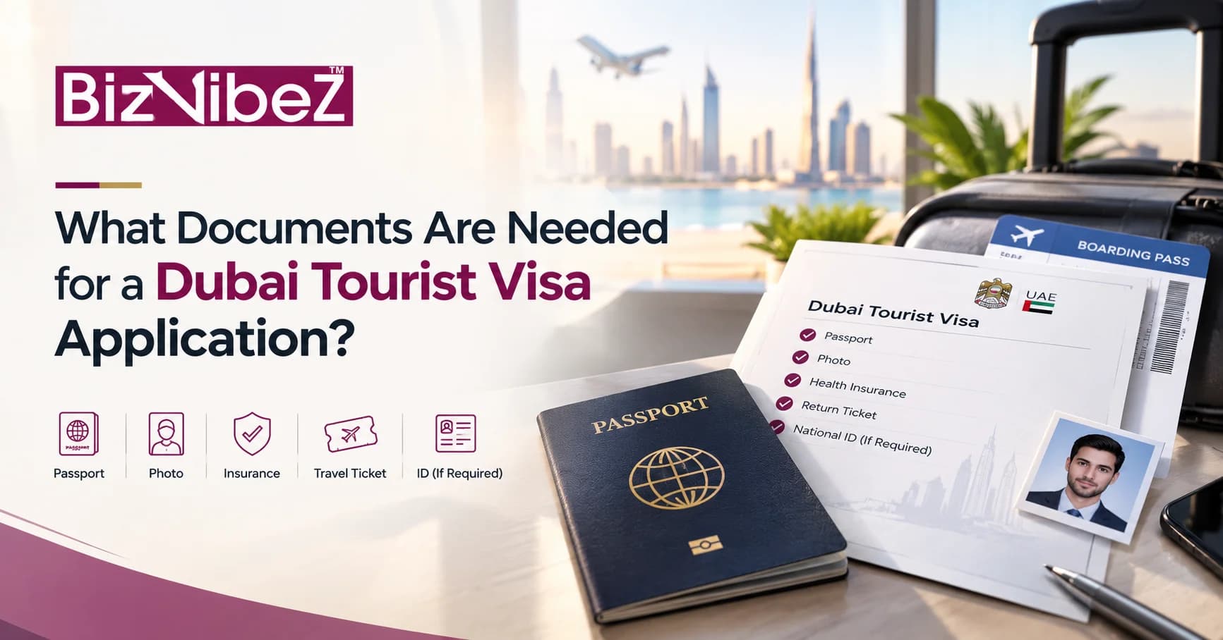 What Documents Are Needed for a Dubai Tourist Visa Application?