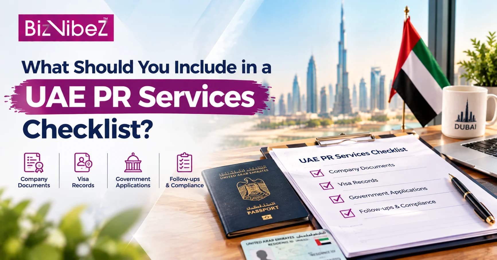 What Should You Include in a UAE PR Services Checklist?