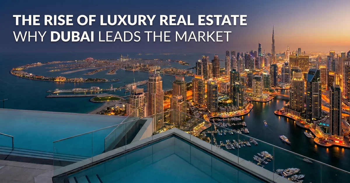The Rise of Luxury Real Estate Why Dubai Leads the Market