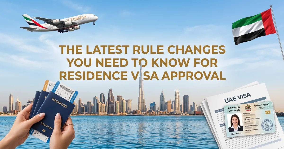 The Latest Rule Changes You Need to Know for Residence Visa Approval