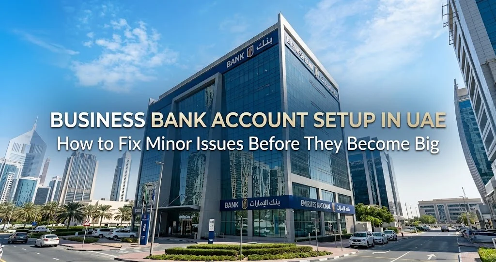 Business Bank Account Setup in UAE How to Fix Minor Issues Before They Become Big