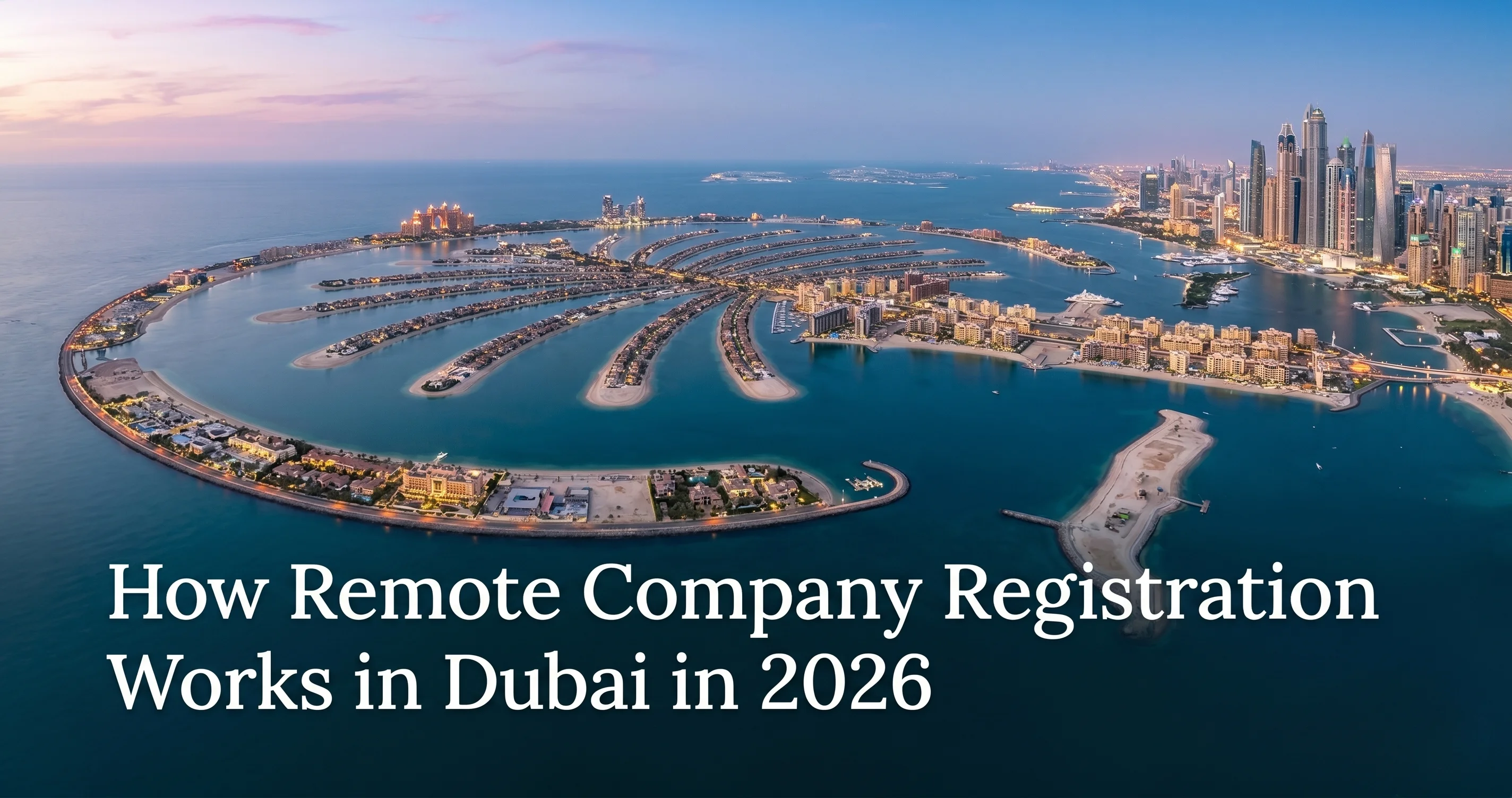 How Remote Company Registration Works in Dubai in 2026