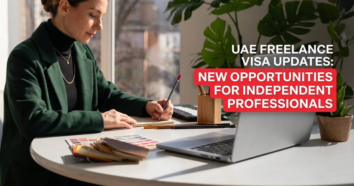 UAE Freelance Visa Updates: New Opportunities for Independent Professionals
